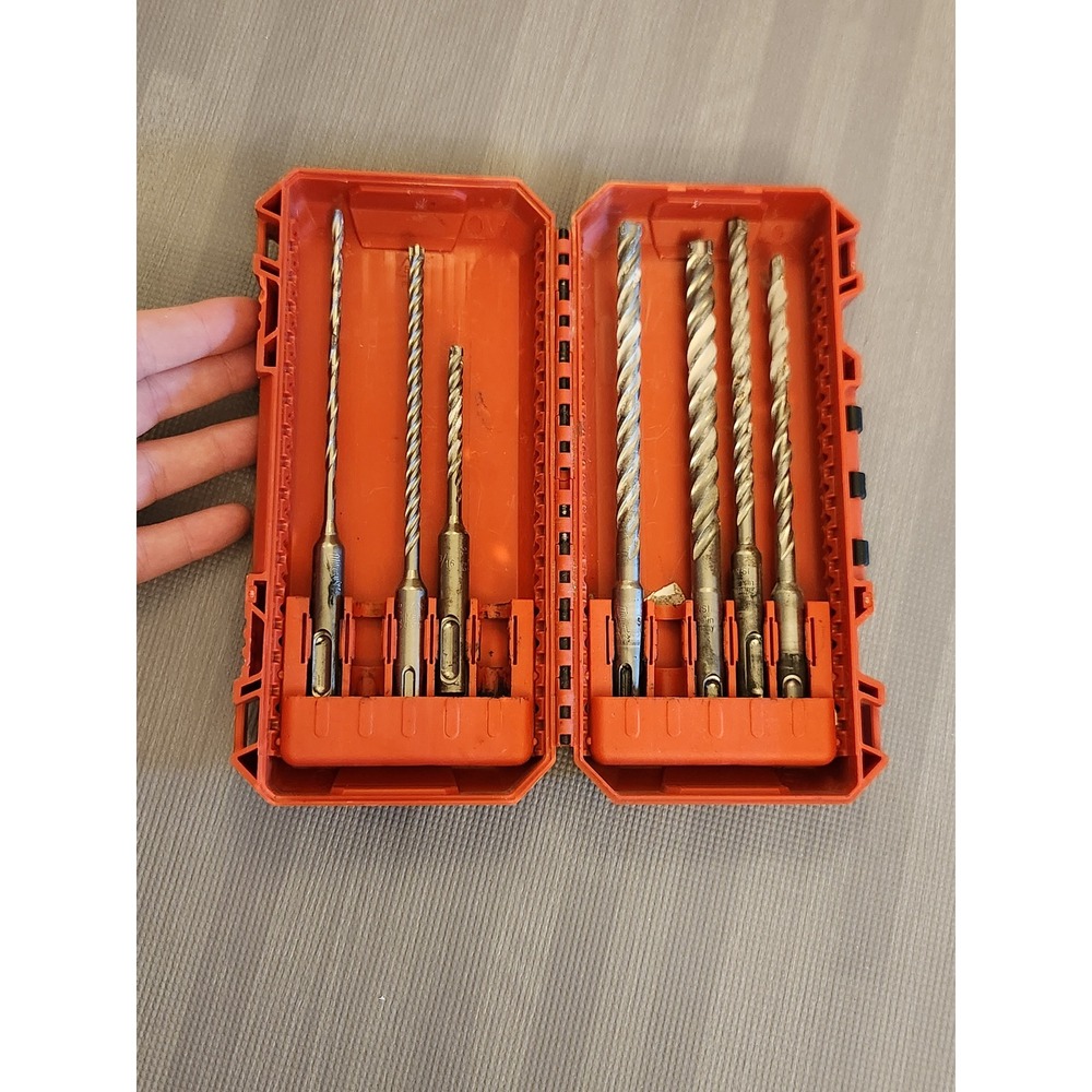 Milwaukee SDS-Plus Rotary Hammer Drill Bit Set 7 Piece Masonry Concrete